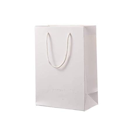 Sac Cadeaux Papier Brillant Blanc A Personnaliser