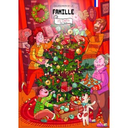 Calendrier de l'avent En Famille | 25 défis du soir