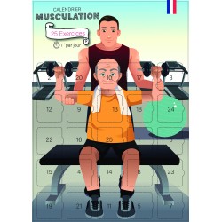 Calendrier 25 jours Musculation | 25 Exercices